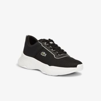 Lacoste Court-Drive Textile Sneakers - Tenisky Dětské Černé | CZ-lQEIbv